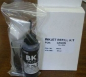 запр.набор Canon CLI-8bk/BCI-7/7e black Exen (Japan) ECLI-8BK-30 refil kit (1*30ml dye ink)