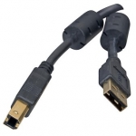 USB A--B 3м (экранированный с фильтрами на обоих концах) для принтера