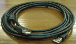 USB AM-AF 1,8м (удлинитель для подключения usb flash card) 1 ферритовый фильтр