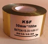 LC1 30мм *122м*25,4mm IN золотая фольга горячего тиснения