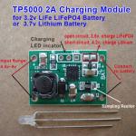 Зарядная плата TP5000 Li-Ion\LiFePO4 аккум.1S Входное 5-9V\2A +радиатор