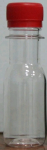 Бутылка 50мл PET прозрачная/круглая+крышка  (мешок 300шт)