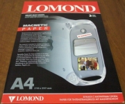 Фотобумага Lomond A4 матовая магнитная белая 2л 2020346